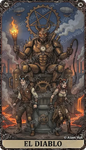 El Diablo, carta del mazo Rider Volt
