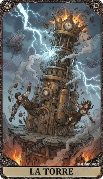 La Torre, carta del mazo Rider Volt