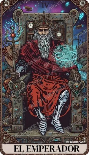 El Emperador, carta del mazo Rider Volt